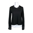 Unisex Miramella - Trikotaažist pluus, suurus 40 - Must ()