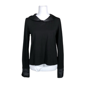 Unisex Miramella - Trikotaažist pluus, suurus 40 - Must (1)