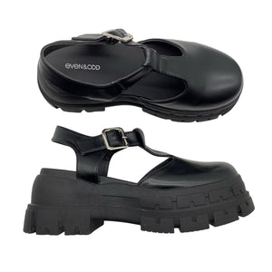 Unisex Even&Odd - Rihmikud, suurus 37 - Must (1)