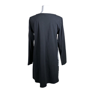 Unisex Huigee - Trikotaažist kleit, suurus 38 - Must (2)