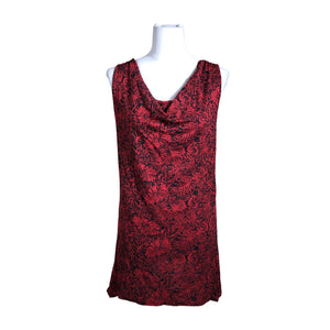 Unisex Koroshi - Trikotaažist tuunika, suurus 38 - Punane (1)