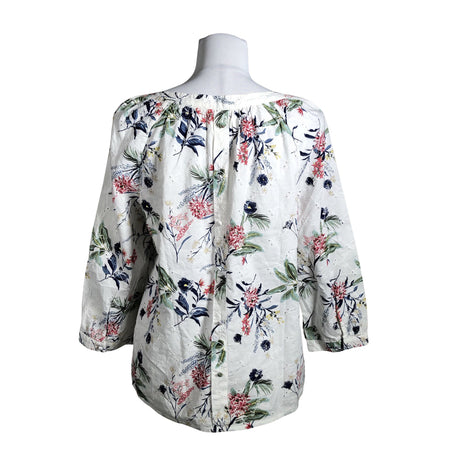 Unisex s.Oliver - Pluus, suurus 40 - Valge (2)