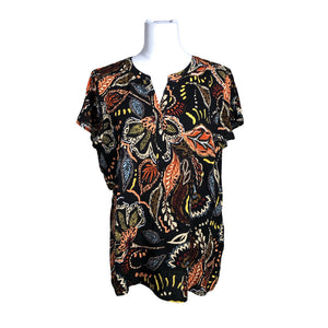 Unisex Soyaconcept - Lühikeste käistega pluus, suurus 40 - Must (1)