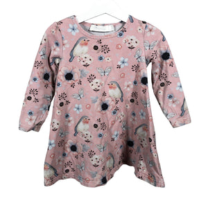 Unisex Mignelin - Trikotaažist tuunika, suurus 98 - 104 - Heleroosa (1)