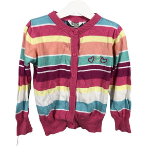 Unisex Zalekua - Kardigan, suurus 110 - 116 - Roosa (1)