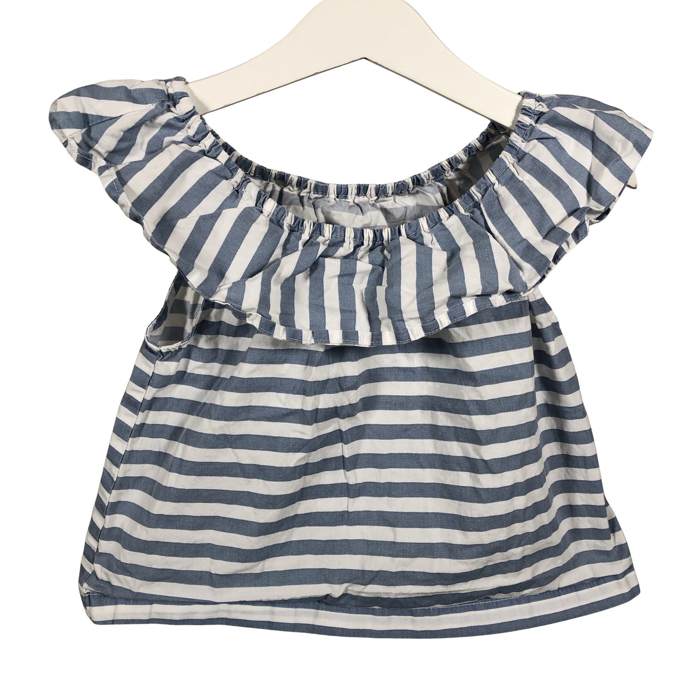 Unisex TEX - Topp, suurus 104 - 110 - Helesinine (1)