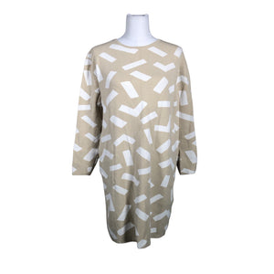 Unisex Nanso - Kootud kleit, suurus 36 - Beige (1)