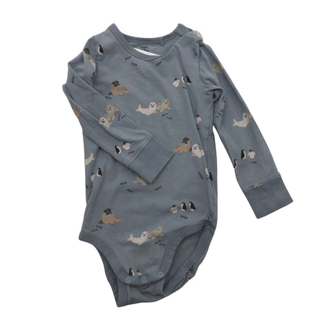 Unisex Lindex - Bodi, suurus 62 - 68 - Helesinine ()
