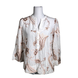 Unisex Gustav - Pluus, suurus 38 - Valge (1)