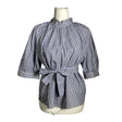 Unisex Holly & Whyte by Lindex - Lühikeste käistega pluus, suurus 40 - Sinine ()