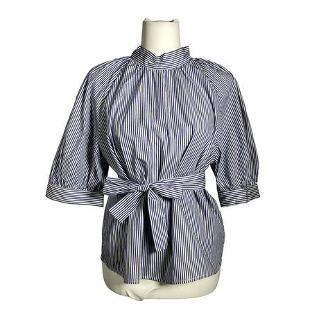 Unisex Holly & Whyte by Lindex - Lühikeste käistega pluus, suurus 40 - Sinine ()