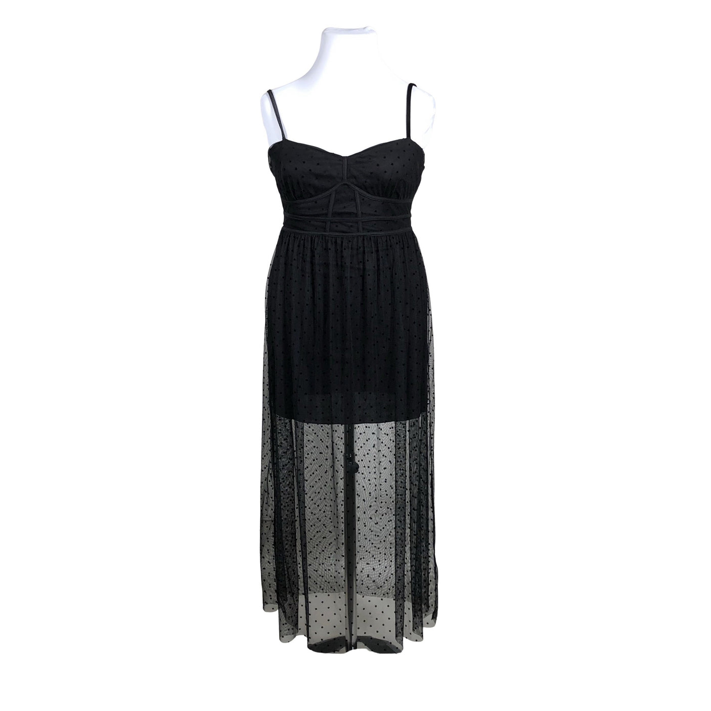 Unisex Next - Õhuke kleit, suurus 42 - Must (1)