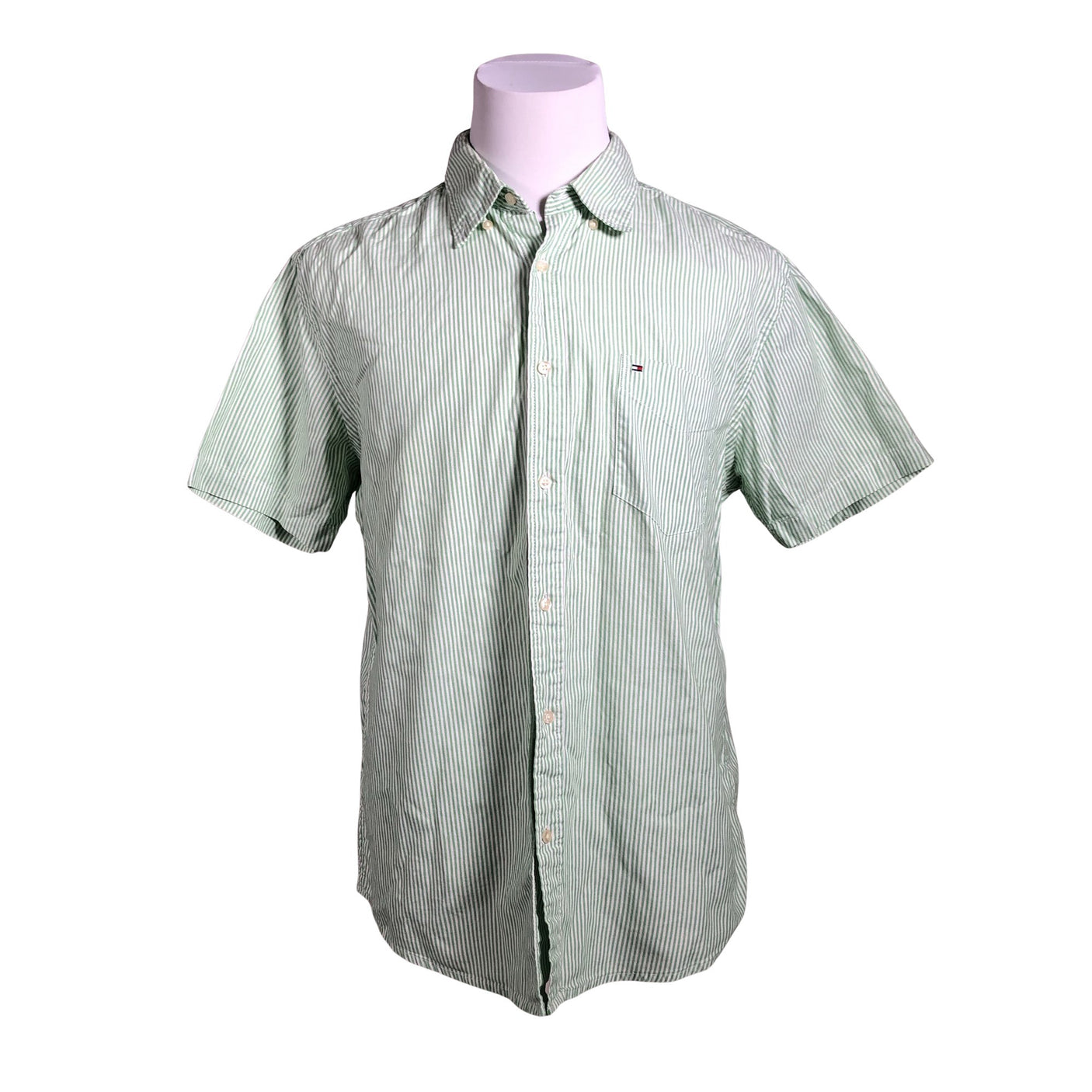Unisex Tommy Hilfiger - Triiksärk, suurus L - Roheline (1)