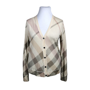 Unisex Burberry Brit - Kardigan, suurus 42 - Beige (1)