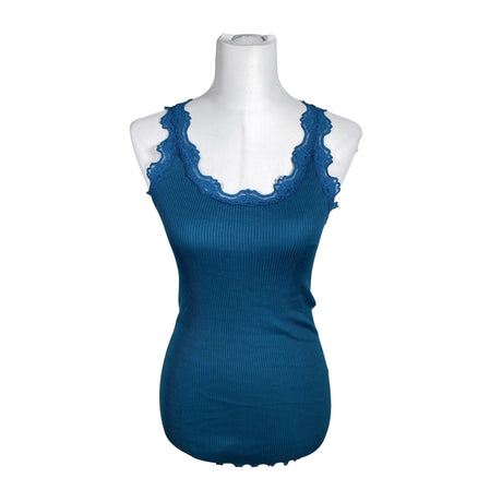 Unisex Rosemunde - Trikotaažist topp, suurus 40 - Sinine ()