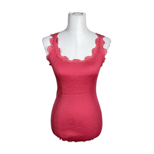 Unisex Rosemunde - Trikotaažist topp, suurus 40 - Roosa (1)