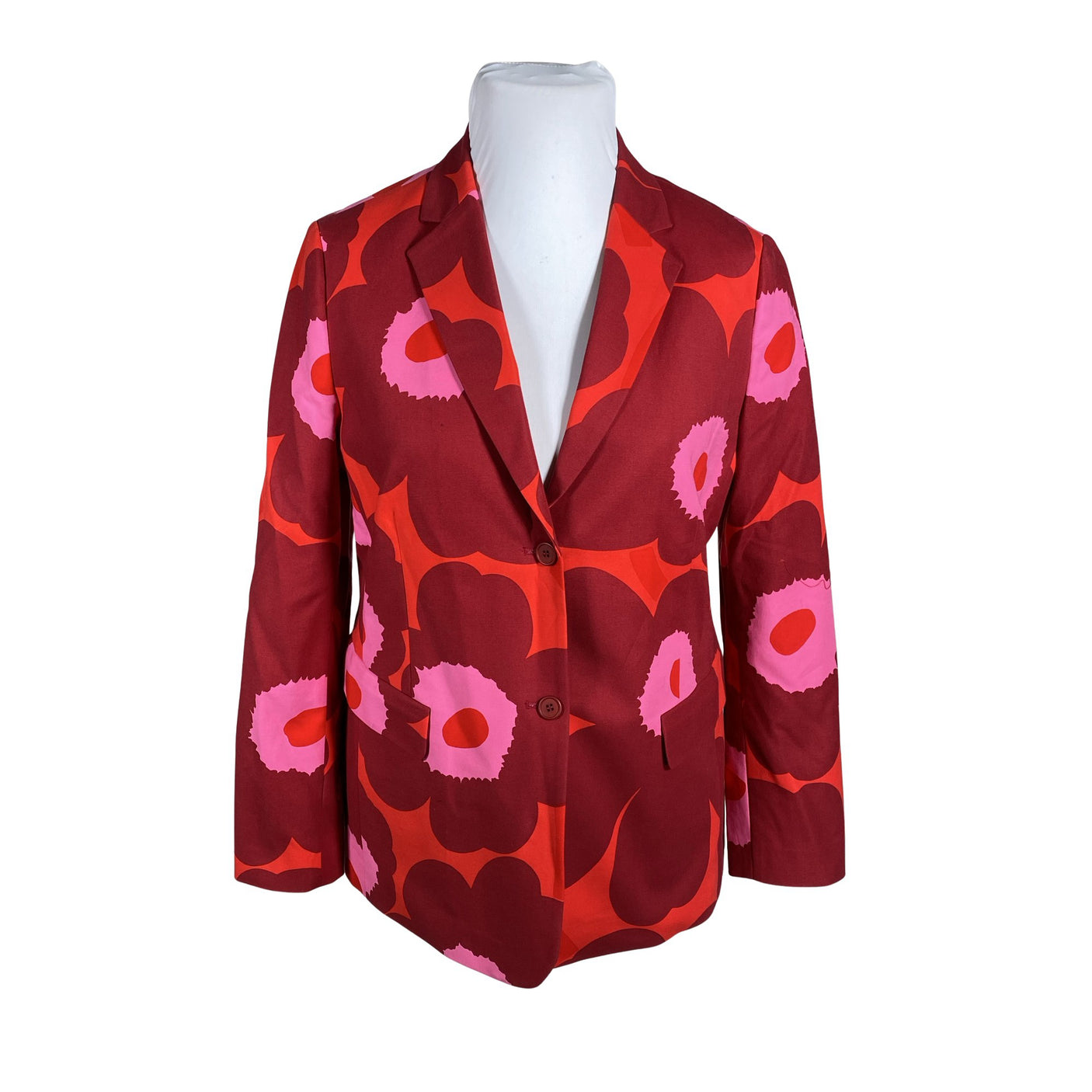 Unisex Marimekko - Jakk, suurus 44 - Punane (1)