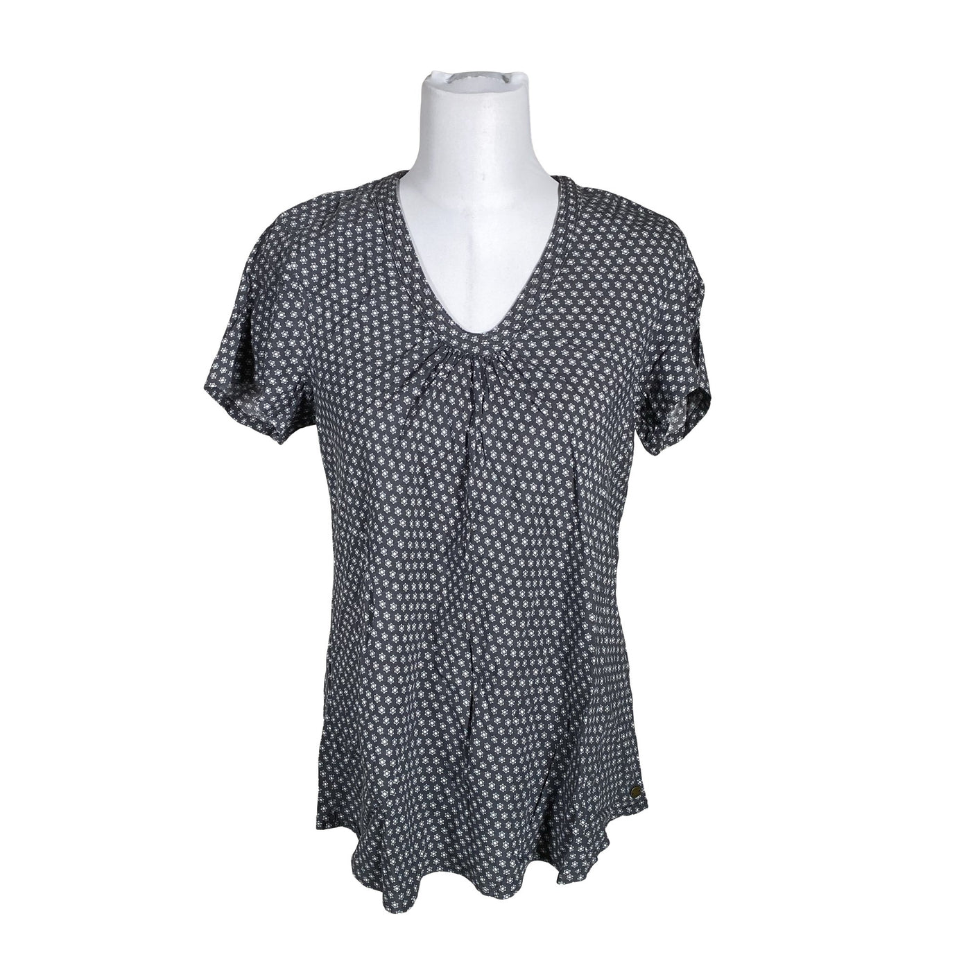 Unisex Esprit - Lühikeste käistega pluus, suurus 40 - Hall (1)