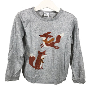 Unisex Polarn O. Pyret - Trikotaažist pluus, suurus 104 - 110 - Hall (1)