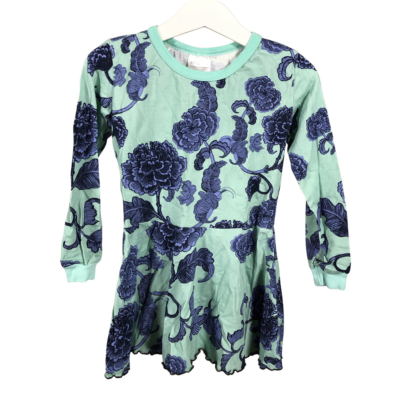 Unisex Handmade - Trikotaažist kleit, suurus 98 - 104 - Roheline (1)