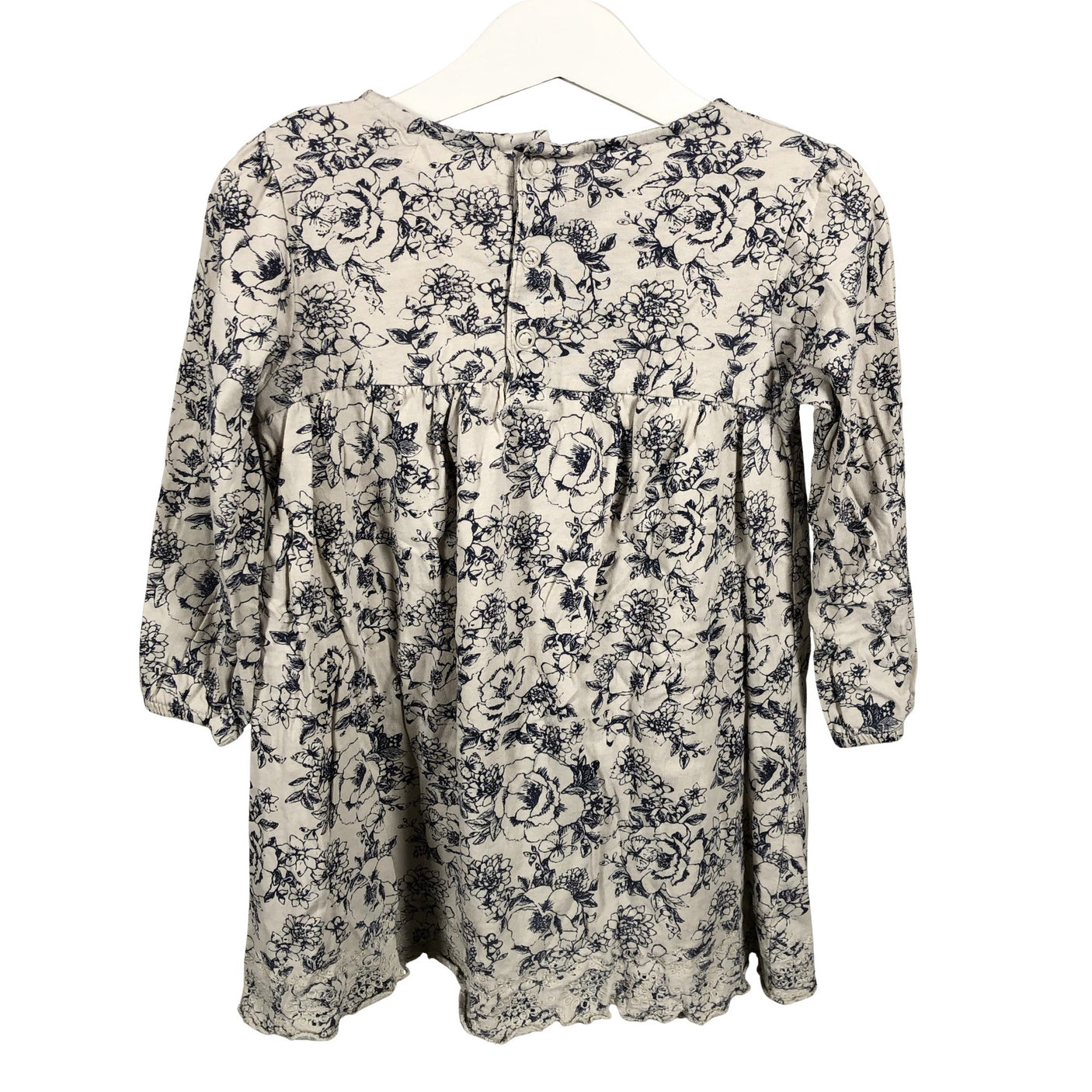 Unisex Newbie - Trikotaažist kleit, suurus 92 - 98 - Beige (2)