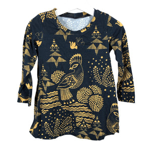 Unisex Handmade - Trikotaažist kleit, suurus 92 - 98 - Sinine (1)