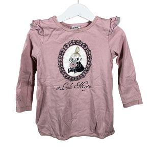 Unisex Moomin by Martinex - Trikotaažist tuunika, suurus 92 - 98 - Heleroosa (1)