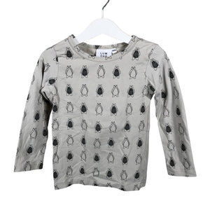 Unisex Lumoan - Trikotaažist pluus, suurus 110 - 116 - Hall (1)