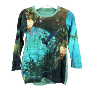 Unisex Handmade - Trikotaažist kleit, suurus 110 - 116 - Roheline (1)
