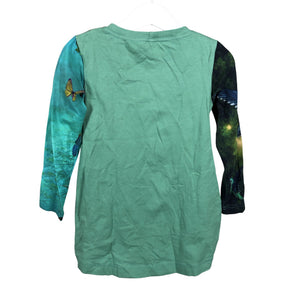 Unisex Handmade - Trikotaažist kleit, suurus 110 - 116 - Roheline (2)