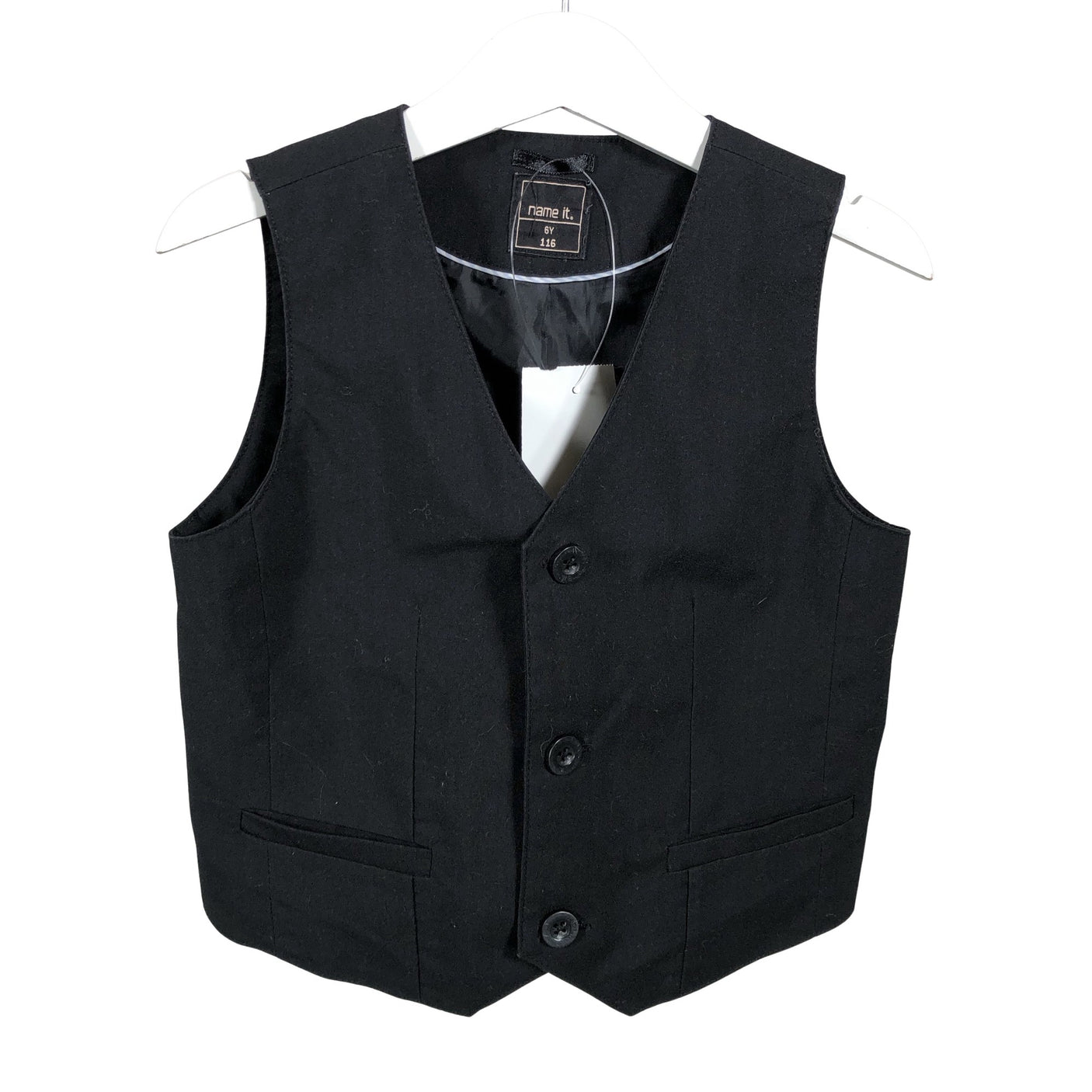 Unisex Name It - Vest, suurus 110 - 116 - Must (1)