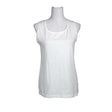 Unisex Nanso - Trikotaažist topp, suurus 40 - Valge ()
