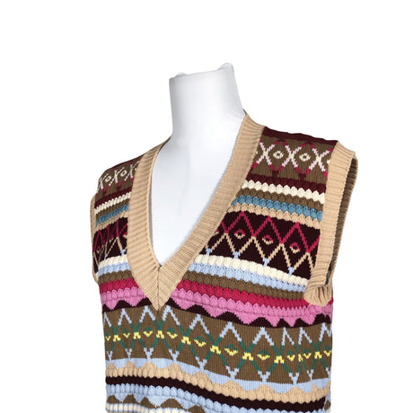 Unisex Weekend by MaxMara - Kootud vest, suurus 38 - Beige (2)