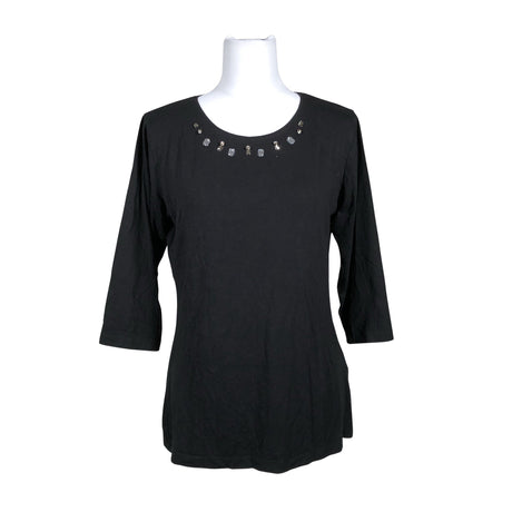 Unisex Boco a Boco - Trikotaažist pluus, suurus 38 - Must ()