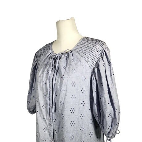 Unisex By Malina - Mitteveniv kleit, suurus 38 - Helesinine (2)