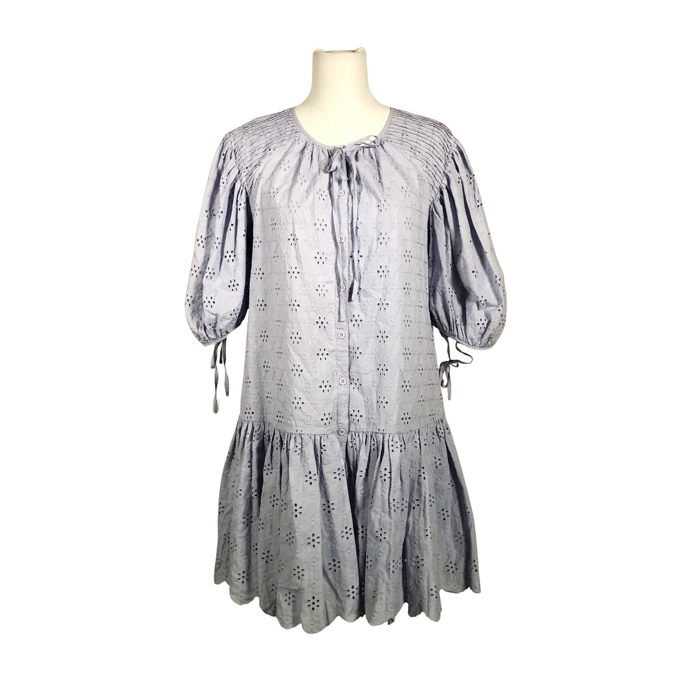 Unisex By Malina - Mitteveniv kleit, suurus 38 - Helesinine (1)