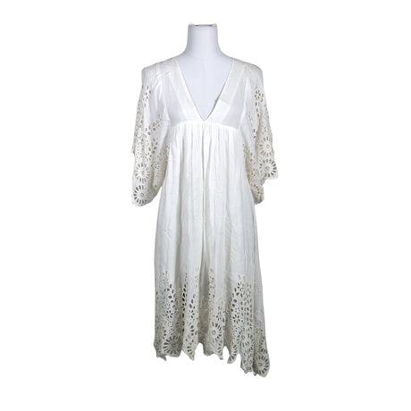 Unisex Ganni - Õhuke kleit, suurus 34 - Valge ()