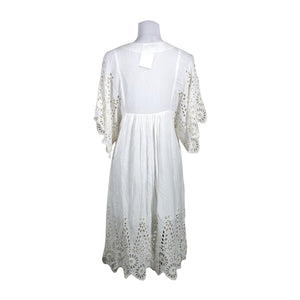 Unisex Ganni - Õhuke kleit, suurus 34 - Valge (3)