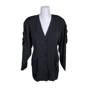 Unisex Elisabeth - Pluus, suurus 40 - Must (1)