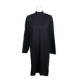 Unisex Aventura - Kootud kleit, suurus 40 - Must ()