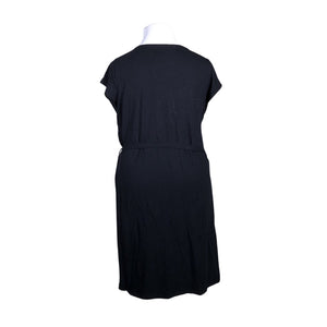Unisex Nanso - Trikotaažist kleit, suurus 42 - Must (2)