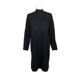Unisex Aventura - Kootud kleit, suurus 40 - Must ()
