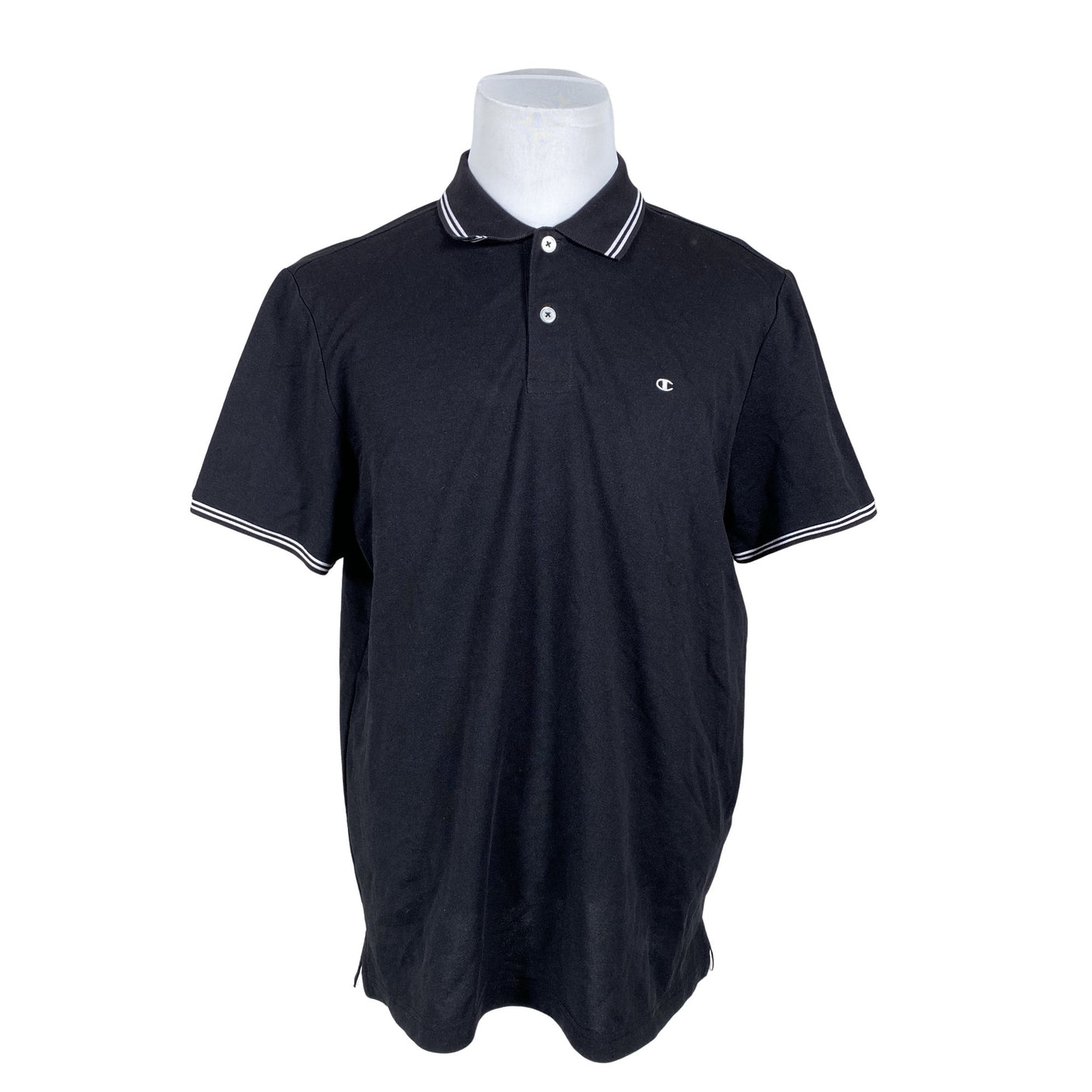Unisex Champion - Polosärk, suurus XXL - Must (1)