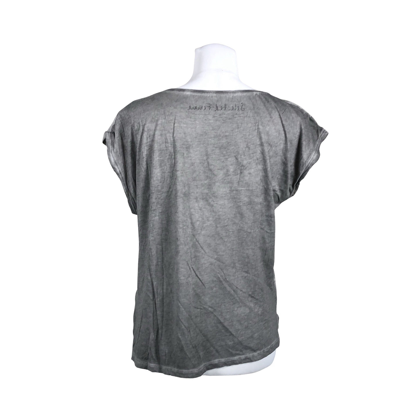 Unisex Selected - Lühikeste käistega pluus, suurus 36 - Hall (2)