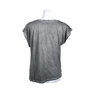 Unisex Selected - Lühikeste käistega pluus, suurus 36 - Hall (2)