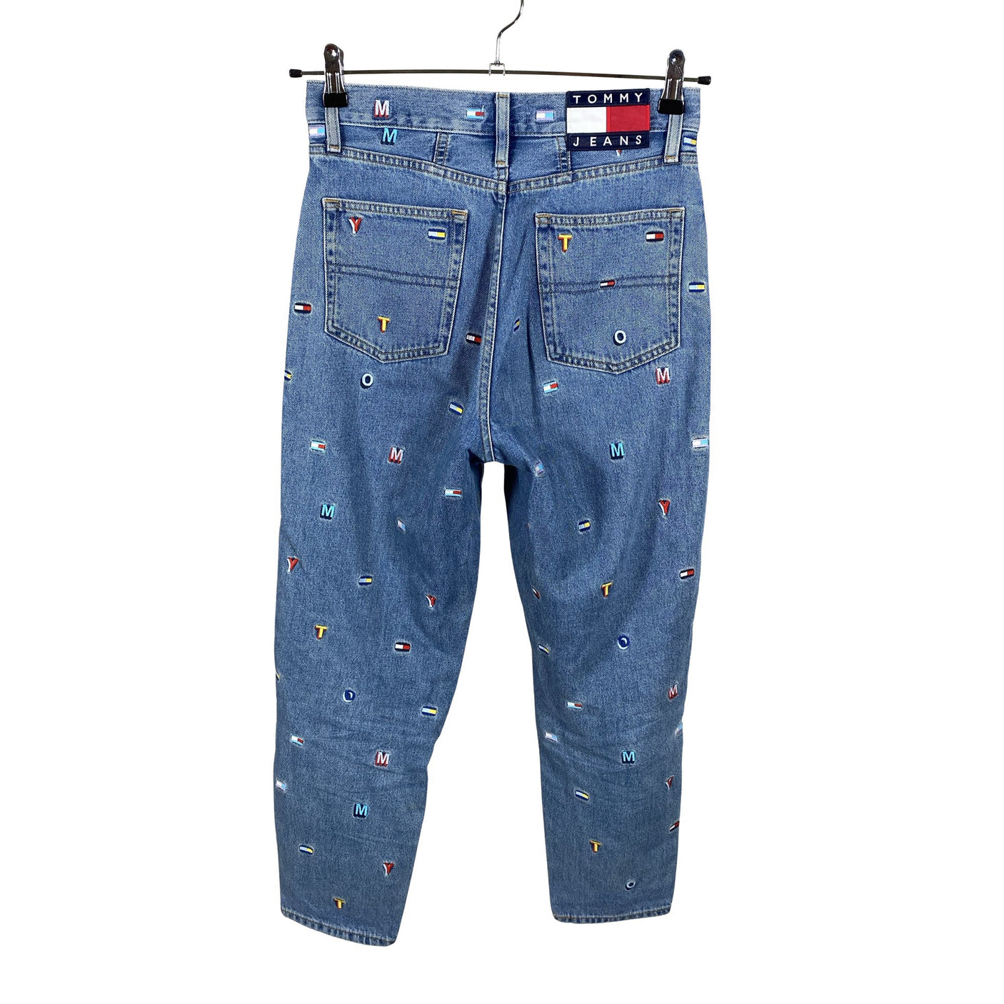 Unisex Tommy Jeans (Tommy Hilfiger) - Teksad, suurus W26 - Sinine (2)