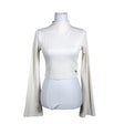 Unisex Calvin Klein Jeans - Trikotaažist pluus, suurus 38 - Looduslik valge ()