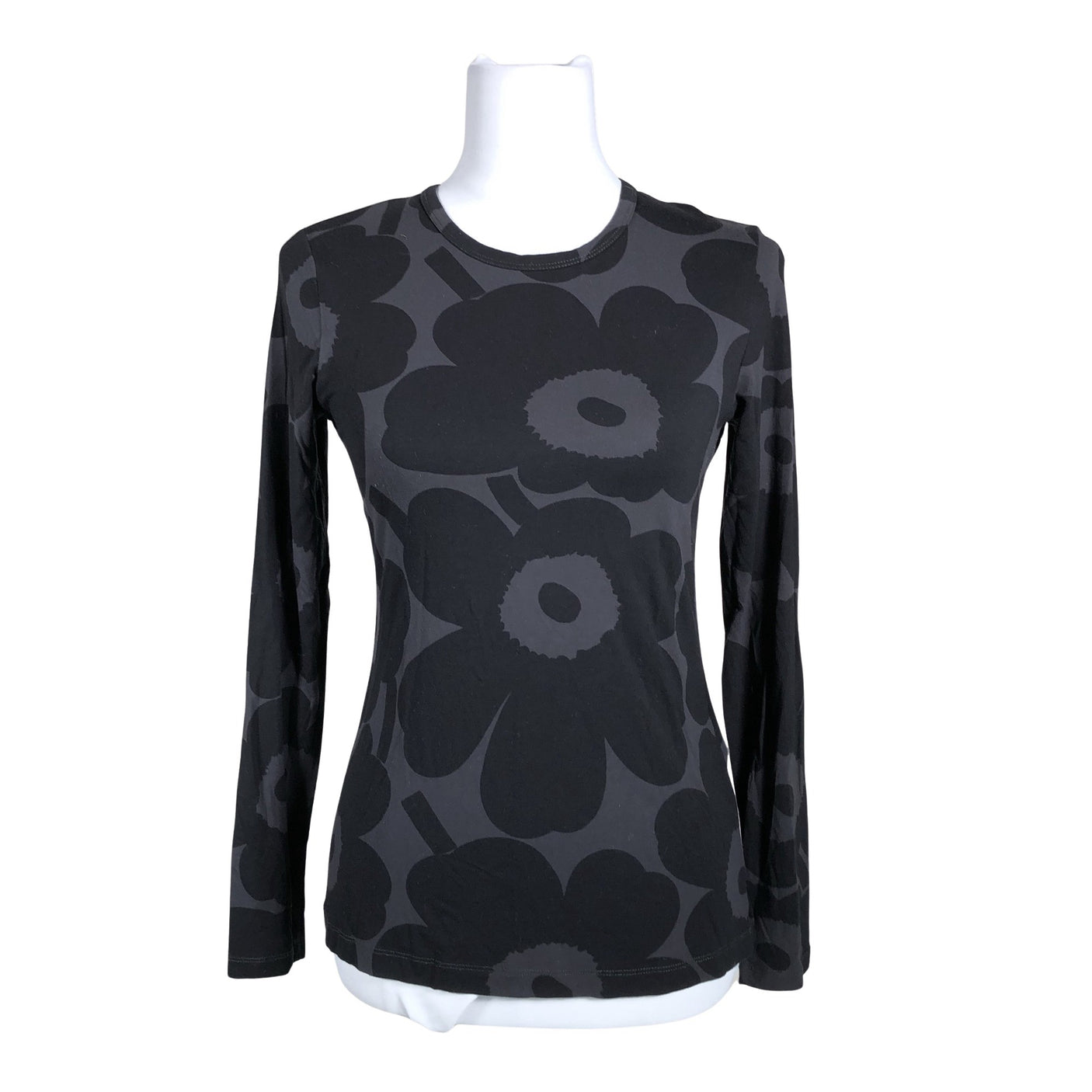 Unisex Marimekko - Trikotaažist pluus, suurus 36 - Must (1)