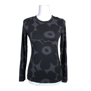 Unisex Marimekko - Trikotaažist pluus, suurus 36 - Must (1)