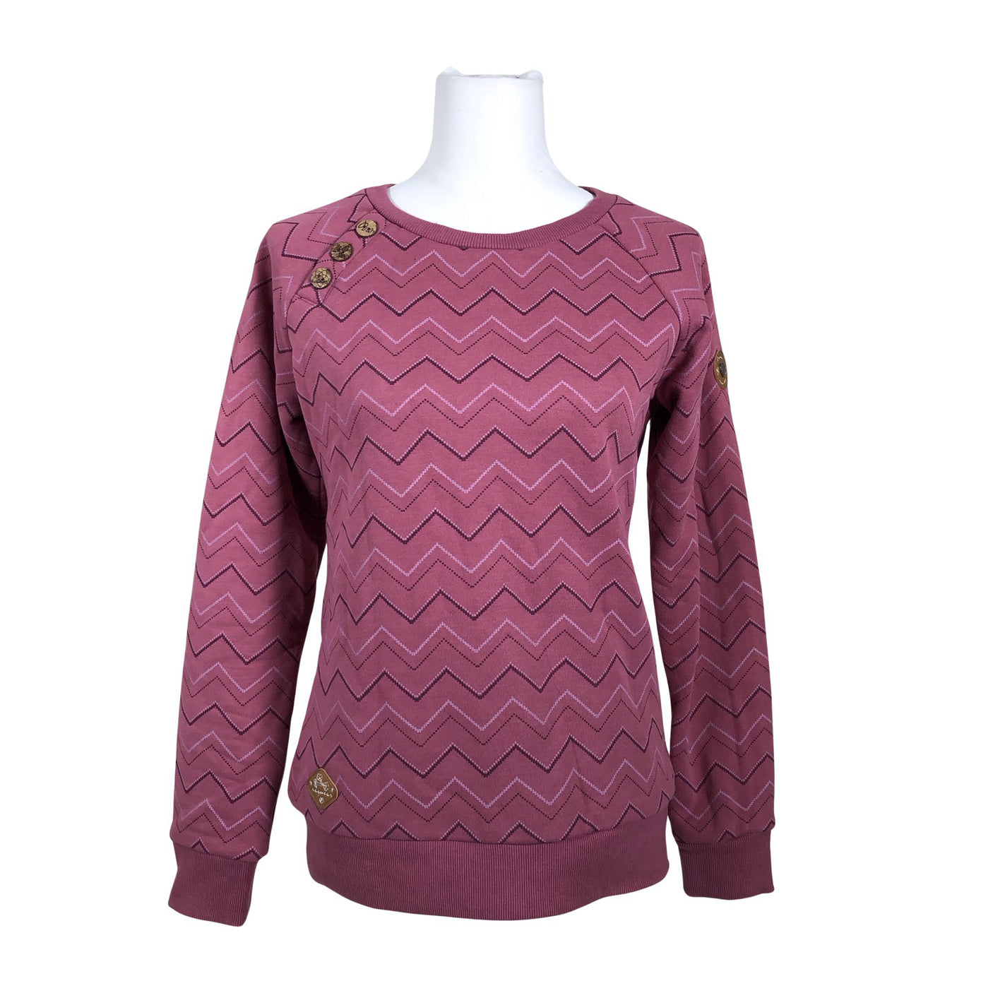 Unisex Ragwear - Dressikangast pluus, suurus 36 - Veinipunane (1)
